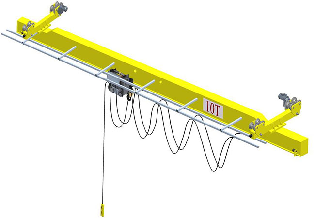 Підвіска однієї балки суцільної стріли накладних Crane.jpg Single Girder Beam Suspension Overhead Crane.jpg