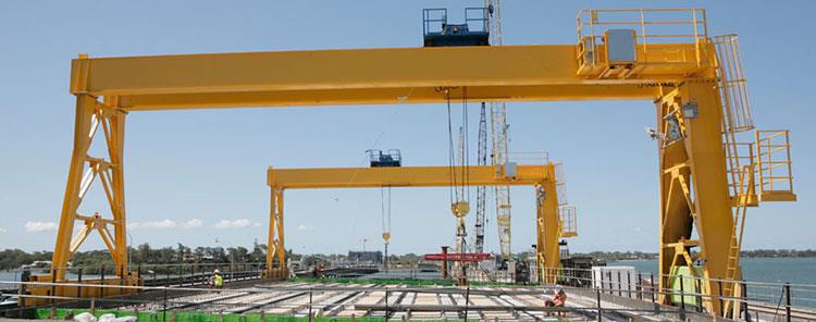 Екскаватор для кранів козлового крана типу dBox, 10T, 20T, 50T з CE, SGS, ISO сертифікований Box Type Double Girder Electric Trolley Gantry Crane,10T,20T,50T,with CE,SGS,ISO Certified