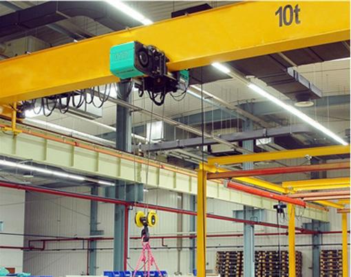 Електричний однотрубний 10т. Накладний кран.jpg 10t Electric Single Girder Overhead Crane.jpg