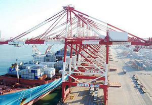 Навісний контейнерний кран