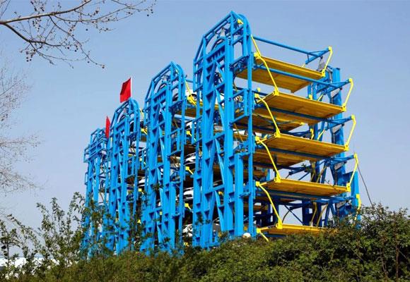 Система вертикальної парковки автомобілів